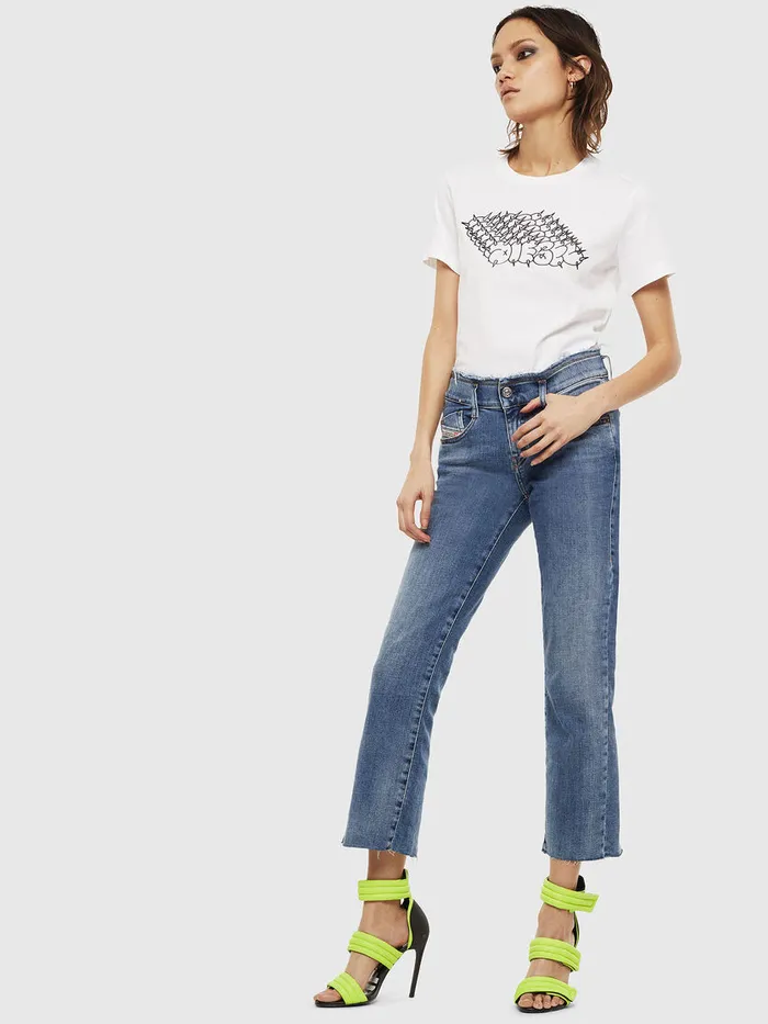 Diesel Tshirts and Tops Womens TSILYS6 White Online