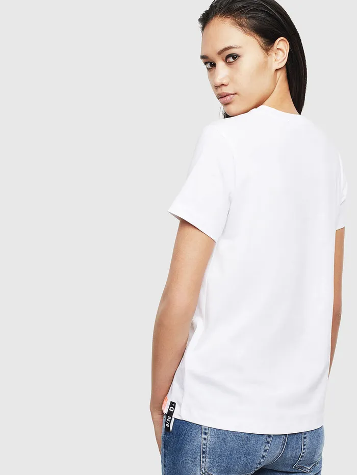 Diesel Tshirts and Tops Womens TSILYS8 White On Sale