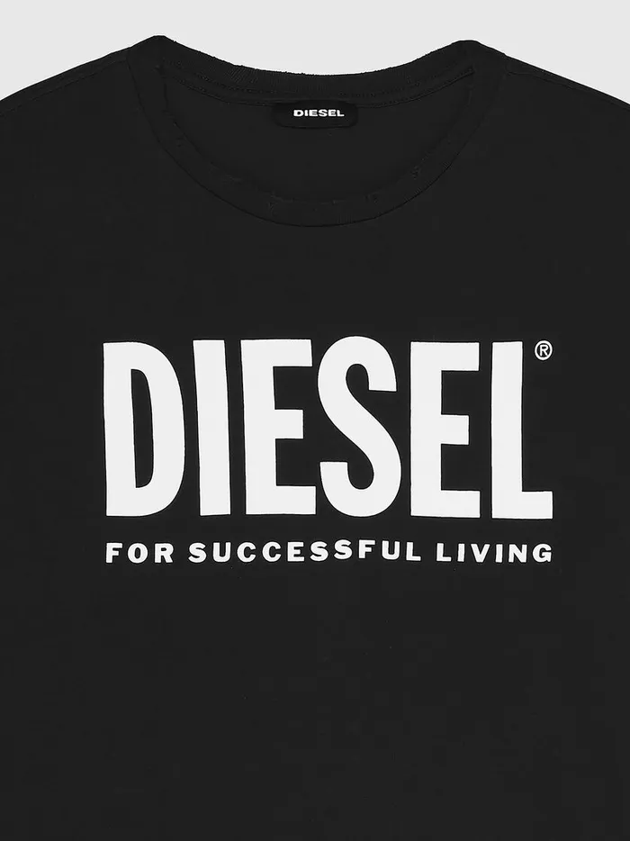 Diesel Tshirts and Tops Womens TSILYWX Black Casaul
