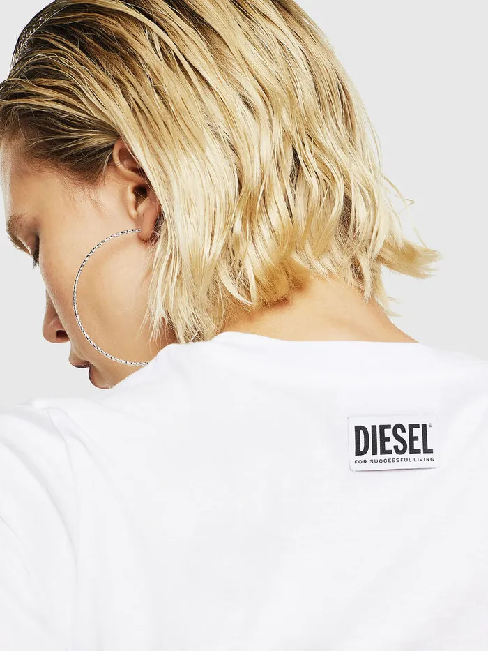 Diesel Tshirts and Tops Womens TSILYYB White Popular