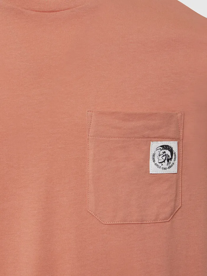 Diesel Tshirts and Tops Womens TWORKYMOHI Pink On Sale