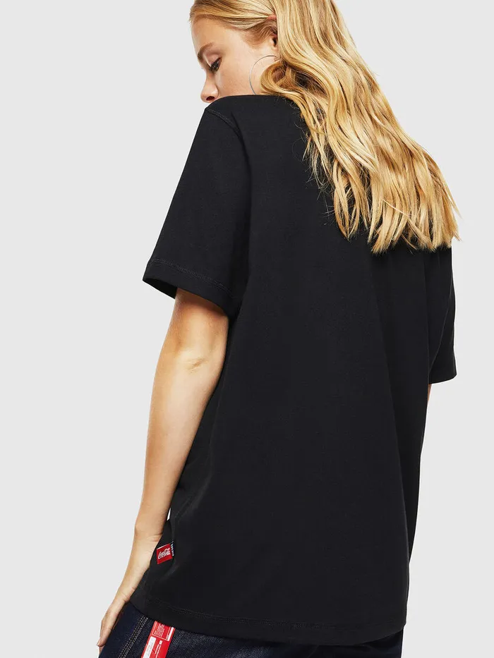 Diesel Tshirts Mens CCTJUSTCOLA Black Online