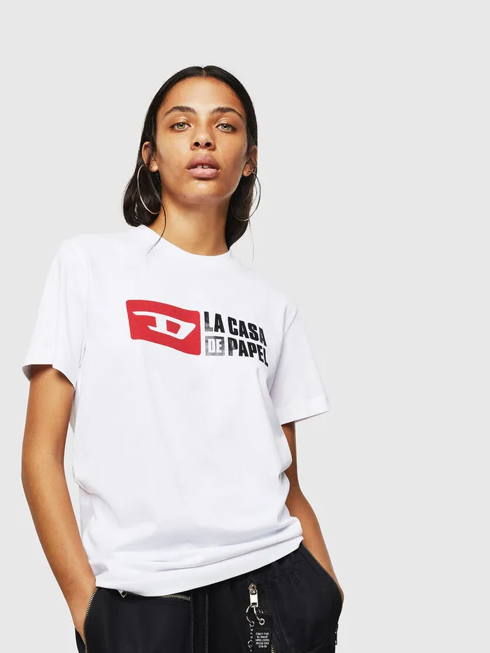 Diesel Tshirts Mens LCPTDIEGOCASA White Gift 4 You