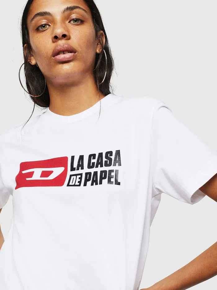 Diesel Tshirts Mens LCPTDIEGOCASA White Gift 4 You