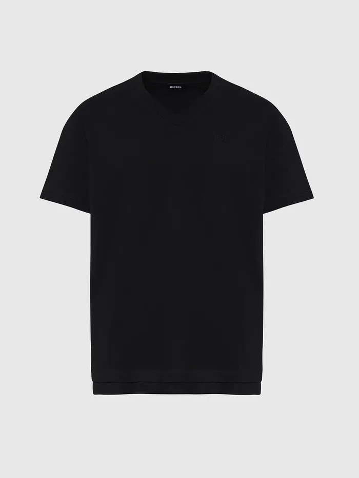 Diesel Tshirts Mens TCHERUBIKNEW2 Black On Sale