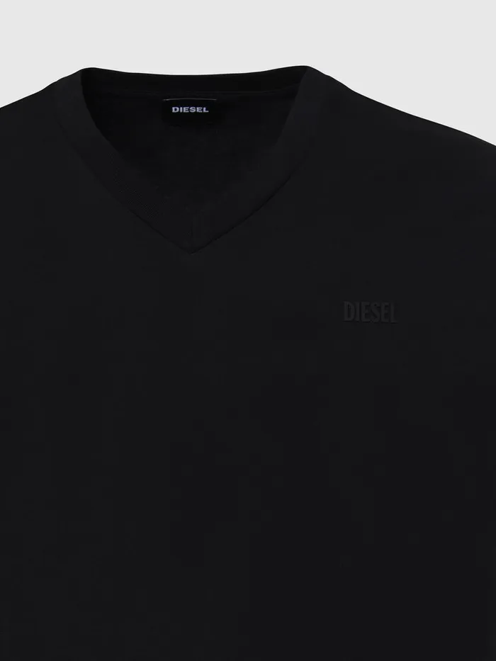 Diesel Tshirts Mens TCHERUBIKNEW2 Black On Sale
