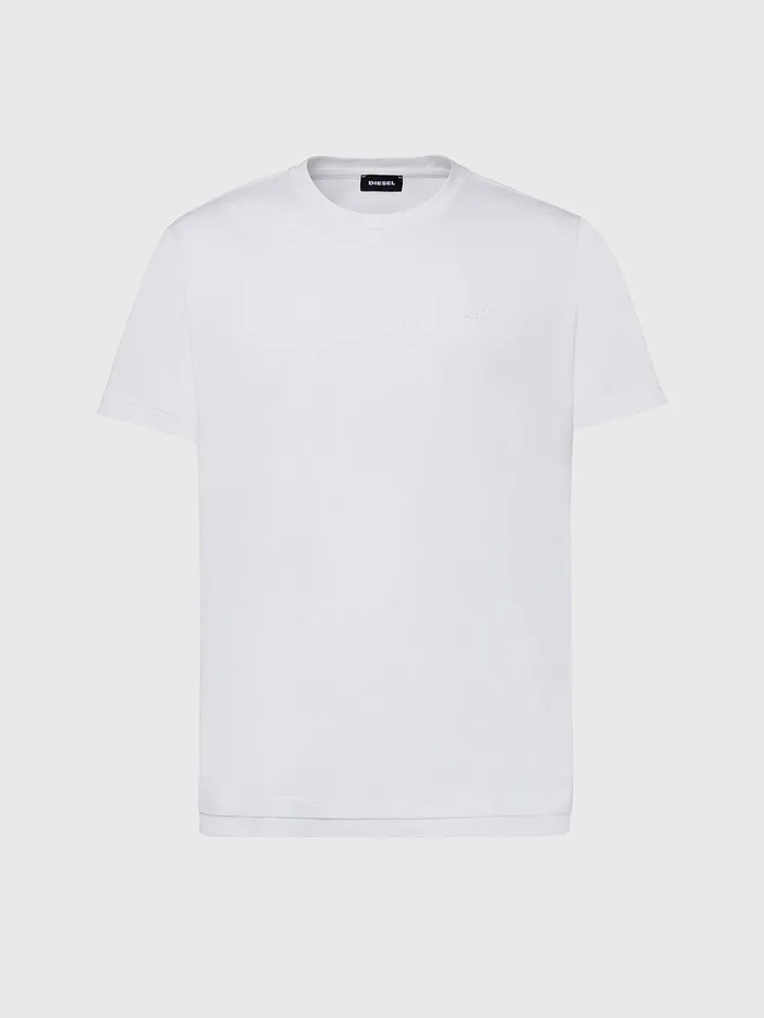Diesel Tshirts Mens TDIAMANTIKNEW2 White On Sale