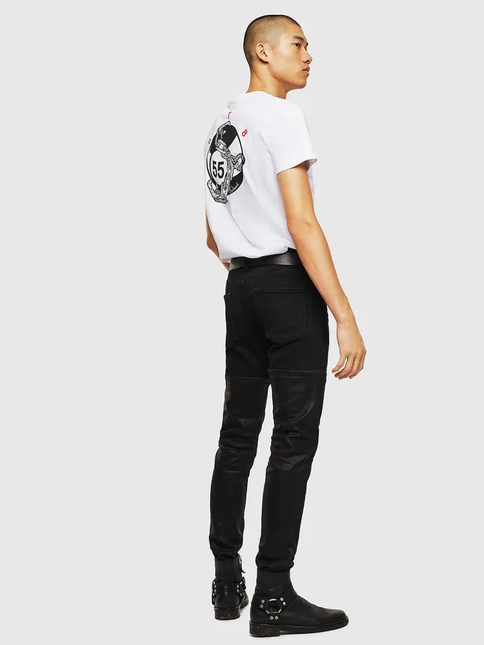 Diesel Tshirts Mens TDIEGOJ16 White Cheap On Sale