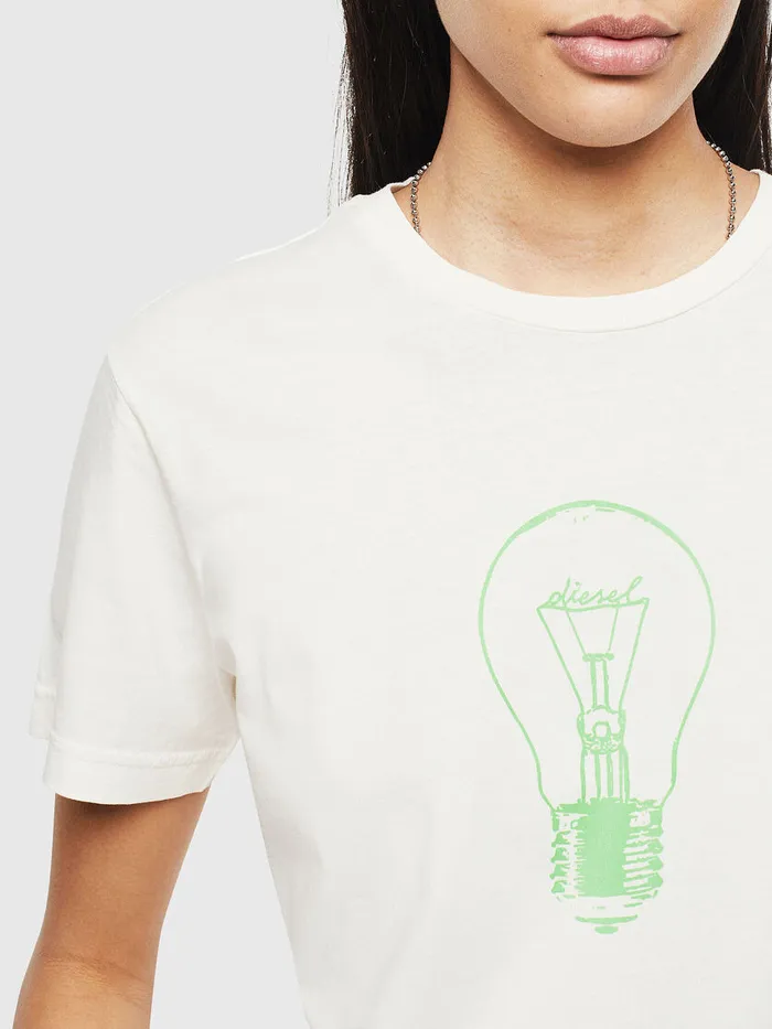 Diesel Tshirts Mens TDIEGOS9 White Near Me