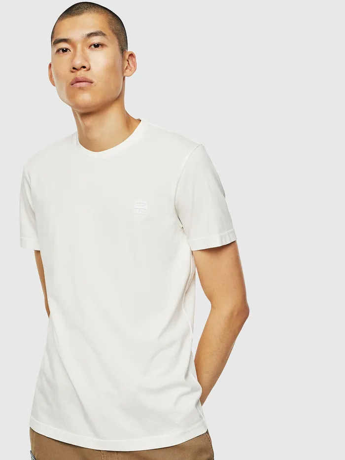 Diesel Tshirts Mens TDIEGOSK31 White Online