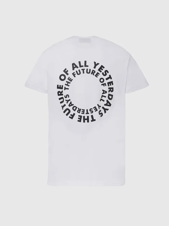 Diesel Tshirts Mens TDIEGOSX46 White On Sale