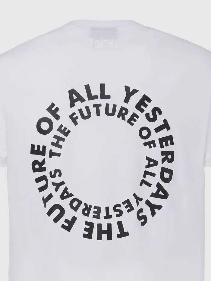 Diesel Tshirts Mens TDIEGOSX46 White On Sale