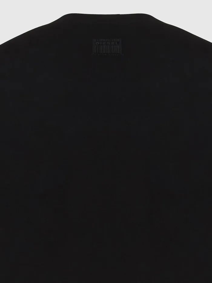 Diesel Tshirts Mens TDIEGOSX47 Black Cheap On Sale