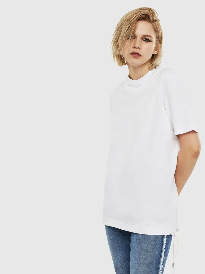 Diesel Tshirts Mens THUSTY White For Sale