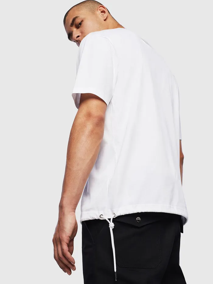 Diesel Tshirts Mens THUSTY White For Sale