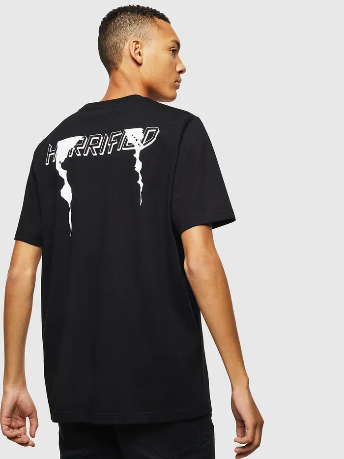 Diesel Tshirts Mens TJUSTJ21 Black Cheap On Sale