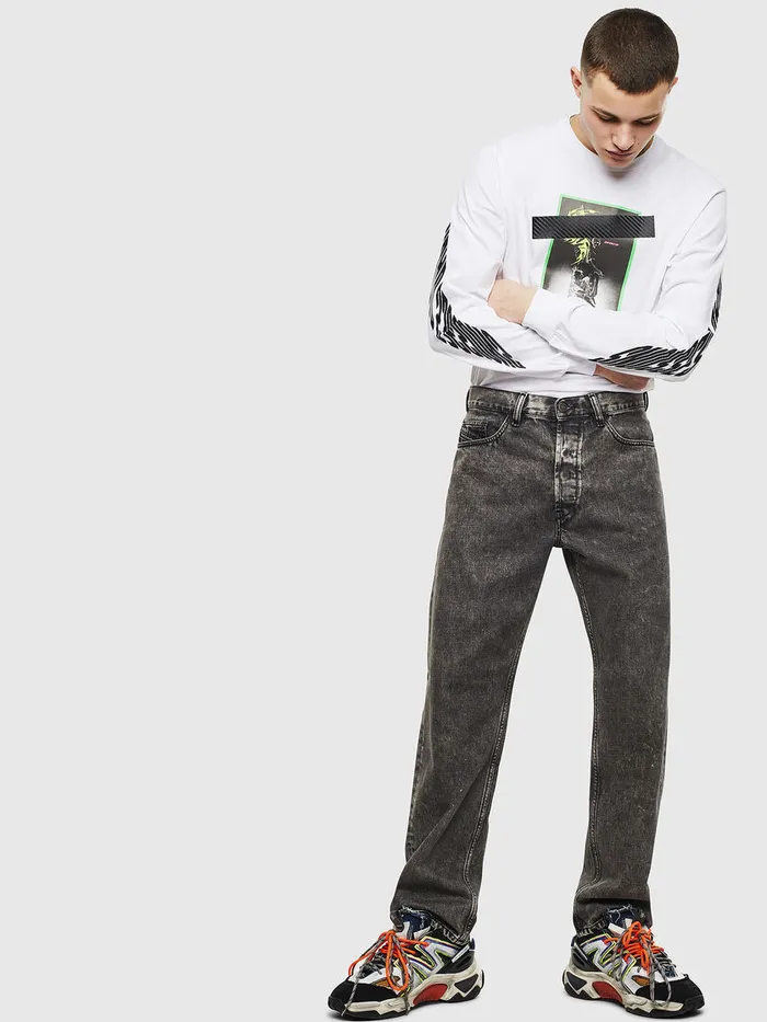 Diesel Tshirts Mens TJUSTLST13 White Cheap On Sale