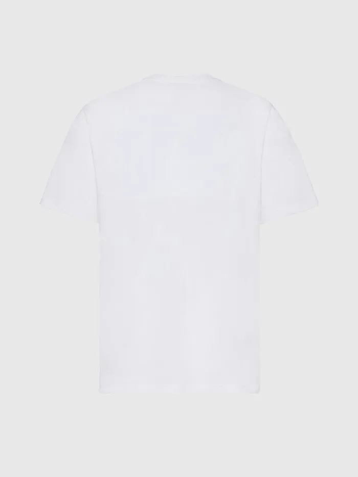 Diesel Tshirts Mens TJUSTSLITSX83 White Popular