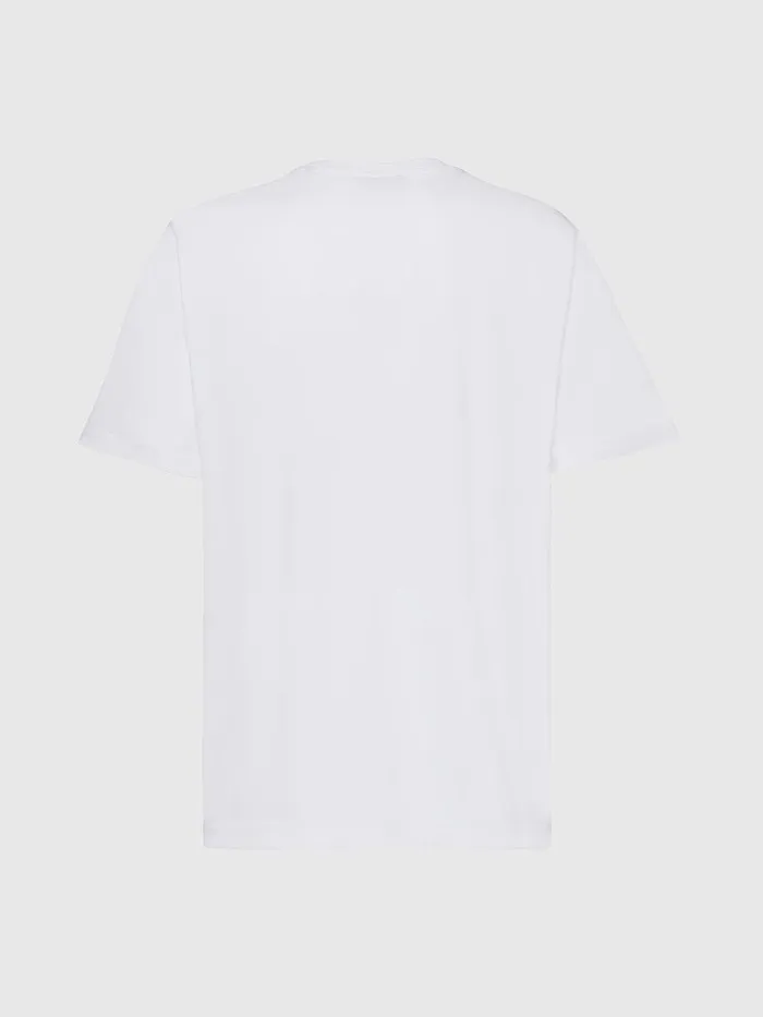 Diesel Tshirts Mens TJUSTSLITSX85 White Cheap On Sale