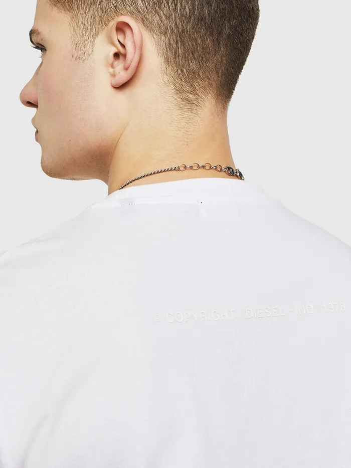 Diesel Tshirts Mens TJUSTT18 White Online