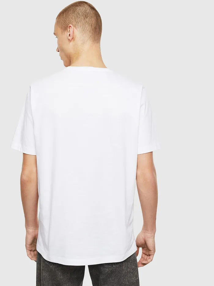 Diesel Tshirts Mens TJUSTT26 White Near Me