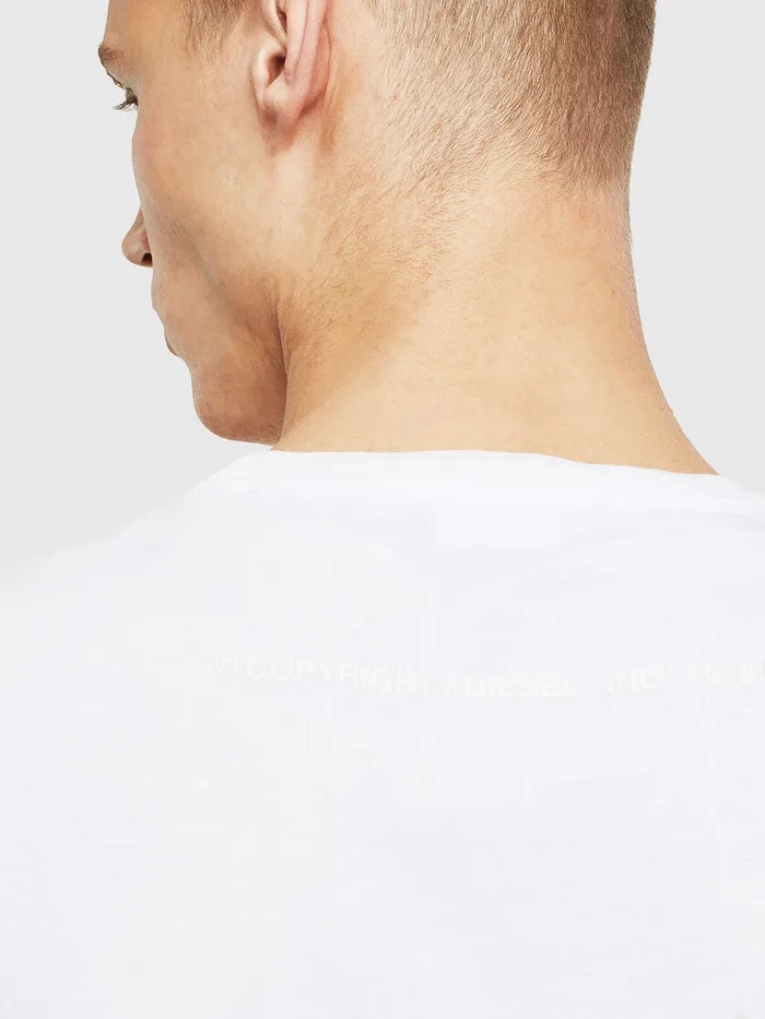 Diesel Tshirts Mens TJUSTT26 White Near Me