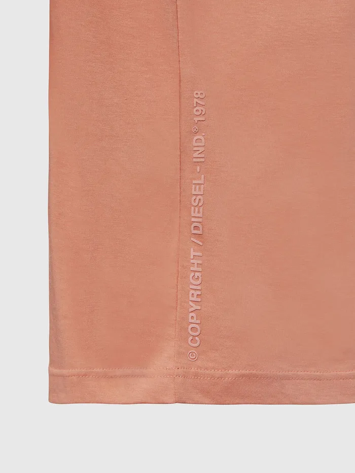 Diesel Tshirts Mens TJUSTX61 Pink On Sale