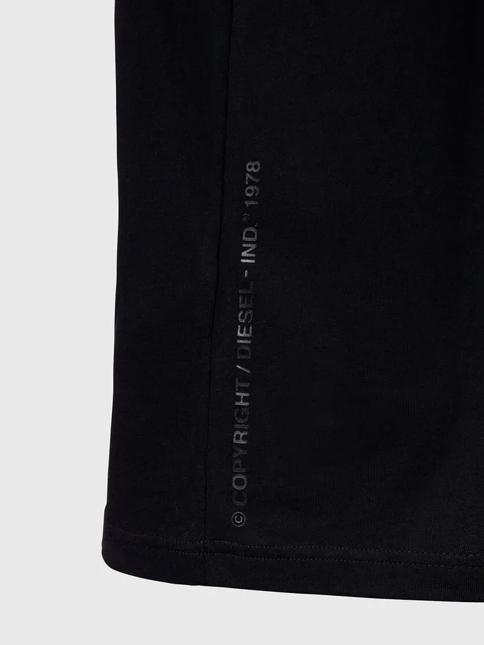 Diesel Tshirts Mens TMOONYX2 Black Gift for Friend
