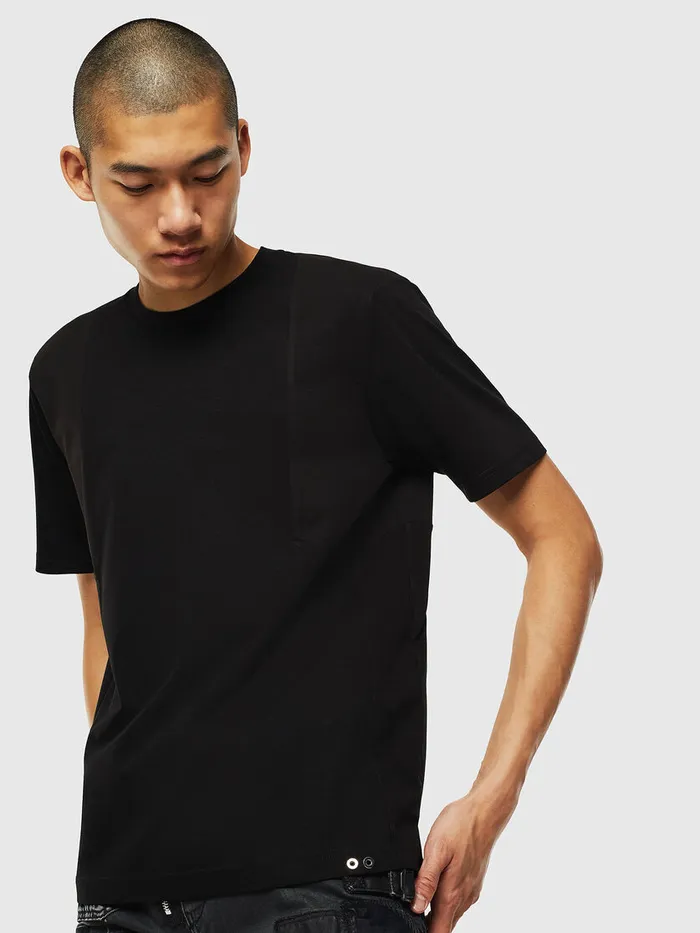 Diesel Tshirts Mens TTOMI Black For Sale