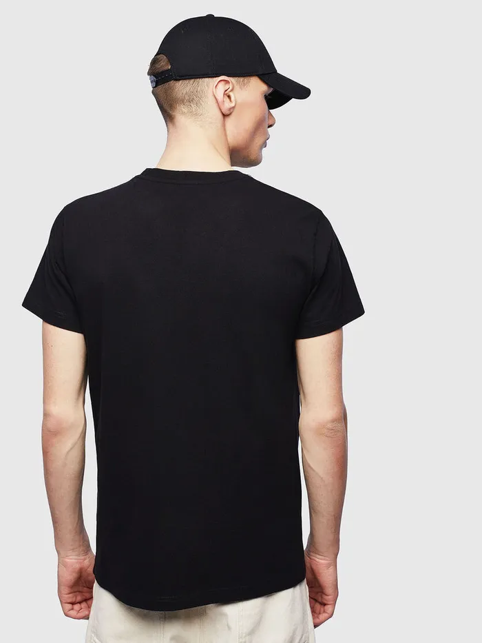 Diesel Tshirts Mens TWORKYMOHIS1 Black Near Me