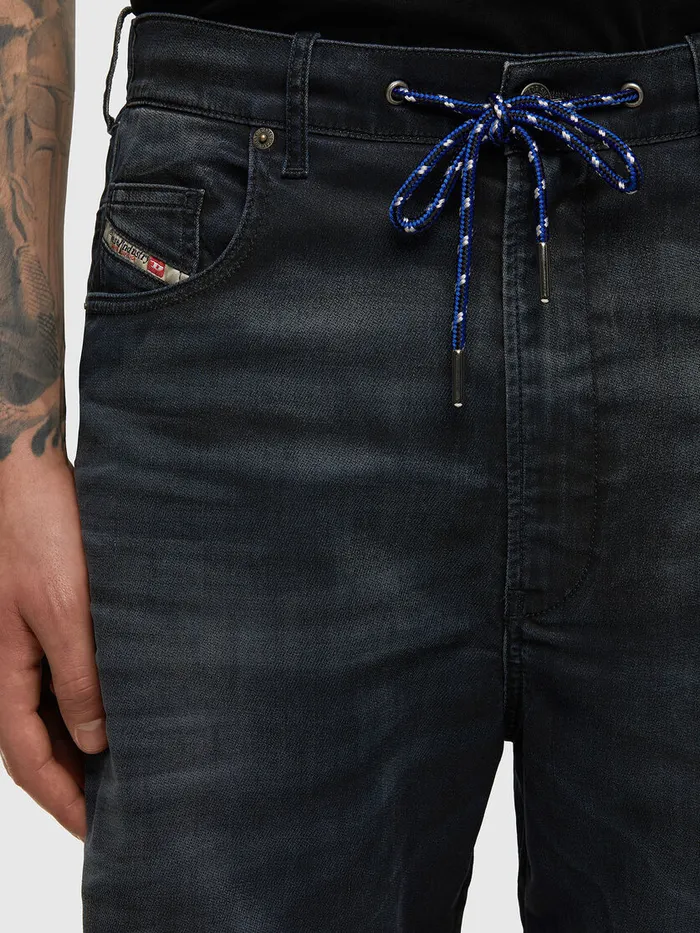 Diesel Tapered Mens DSkint JoggJeans 069PE Dark Blue Gift for Friend