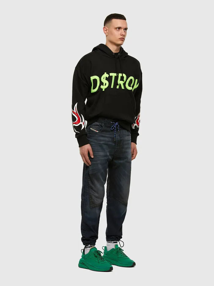 Diesel Tapered Mens DSkint JoggJeans 069PE Dark Blue Gift for Friend