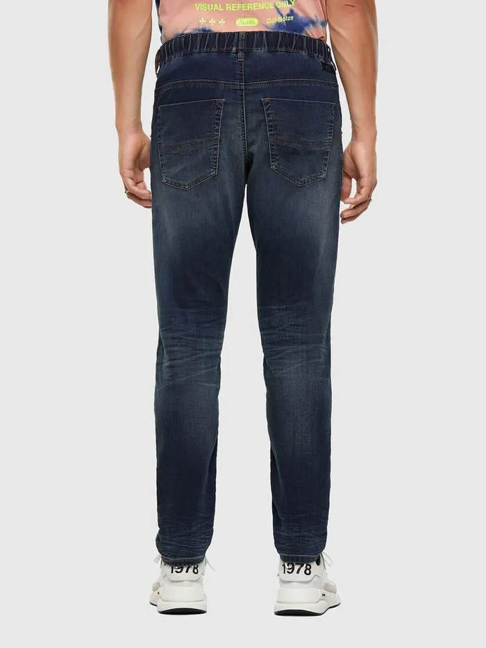 Diesel Tapered Mens Krooley JoggJeans 069NE Dark Blue Gift Ideas