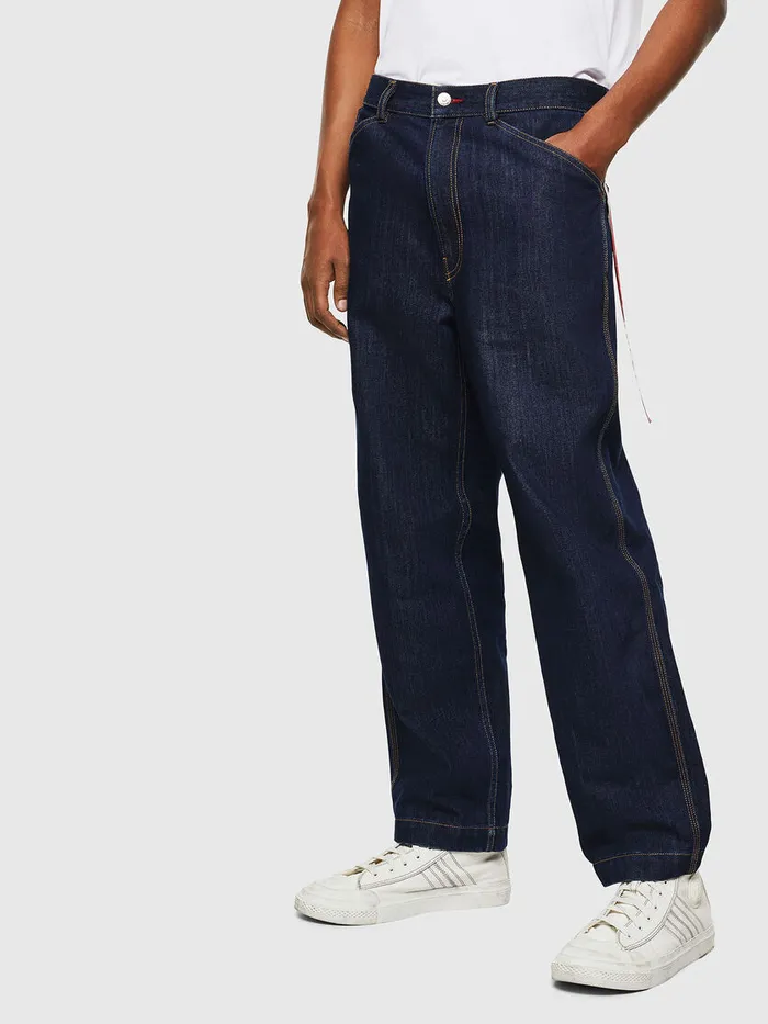 Diesel Trousers and Shorts Mens CCDFRANK Dark Blue Near Me