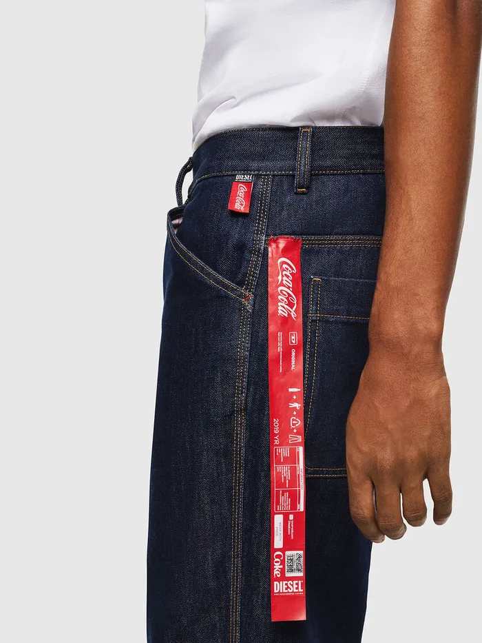 Diesel Trousers and Shorts Mens CCDFRANK Dark Blue Near Me