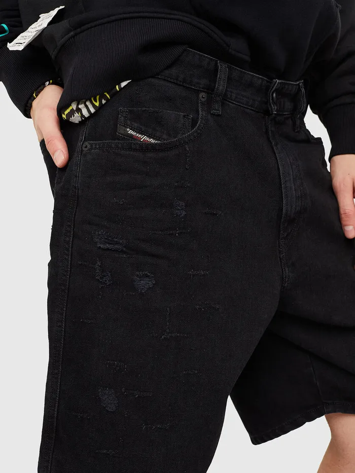 Diesel Trousers and Shorts Mens DWILLOH BlackDark grey Gift Ideas