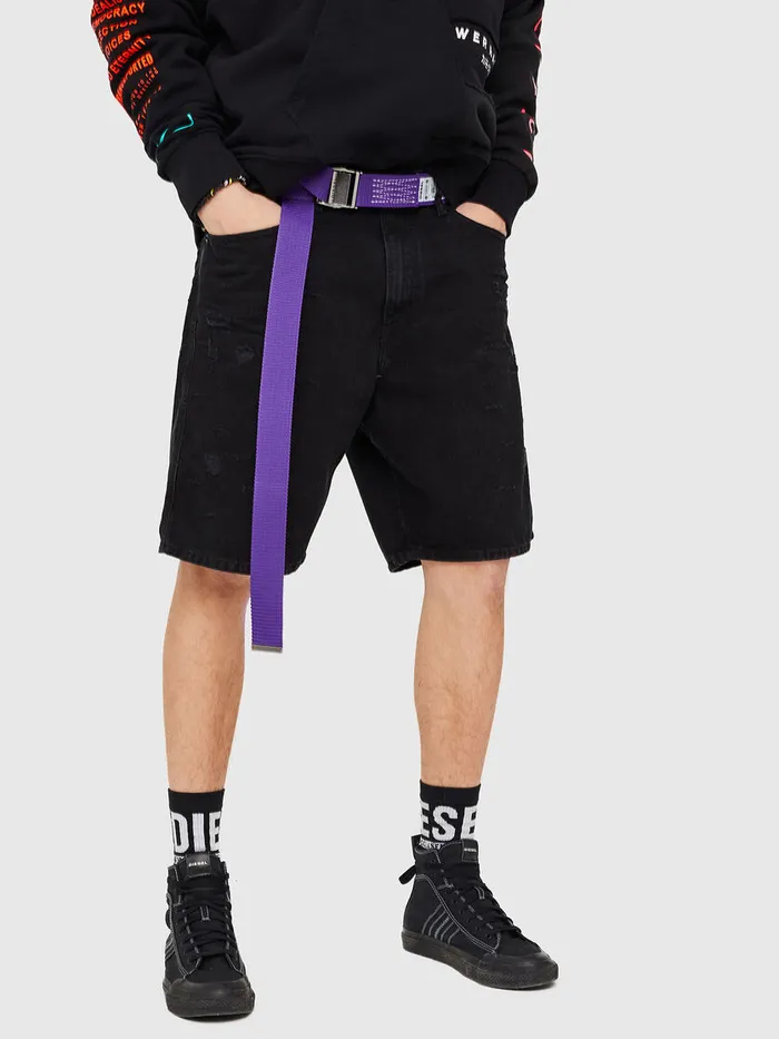 Diesel Trousers and Shorts Mens DWILLOH BlackDark grey Gift Ideas