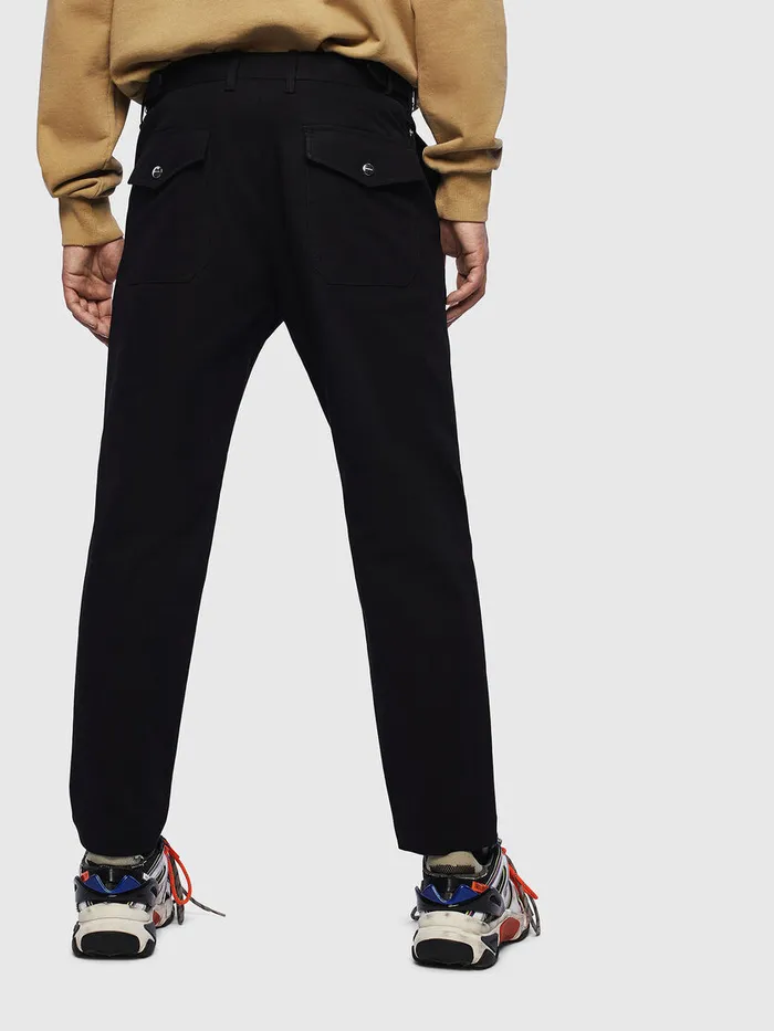 Diesel Trousers and Shorts Mens PCHARLIE Black For Sale