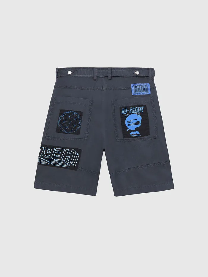 Diesel Trousers and Shorts Mens PDUGASHO Dark grey Online