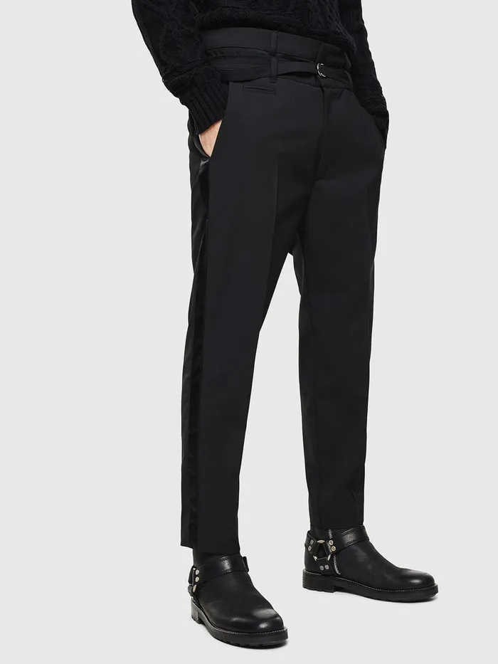 Diesel Trousers and Shorts Mens PHOOKY Black Gift for Friend