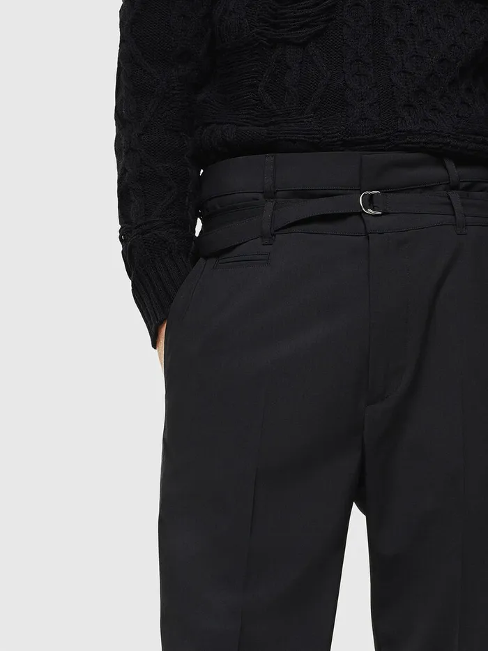 Diesel Trousers and Shorts Mens PHOOKY Black Gift for Friend