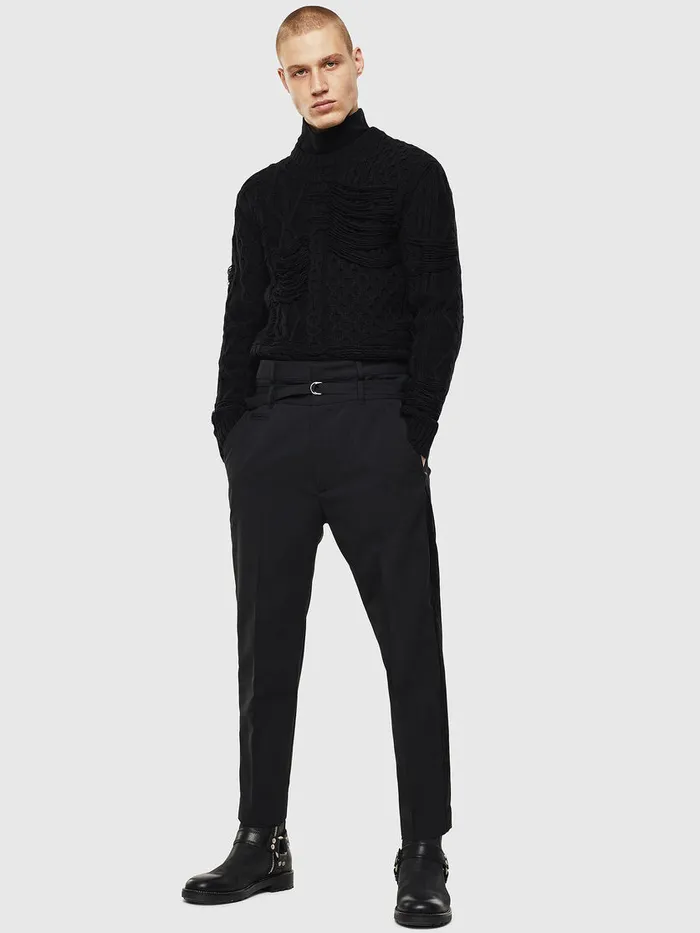 Diesel Trousers and Shorts Mens PHOOKY Black Gift for Friend