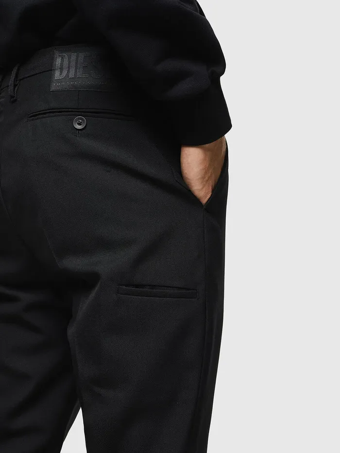 Diesel Trousers and Shorts Mens PJAREDWOOL Black Near Me