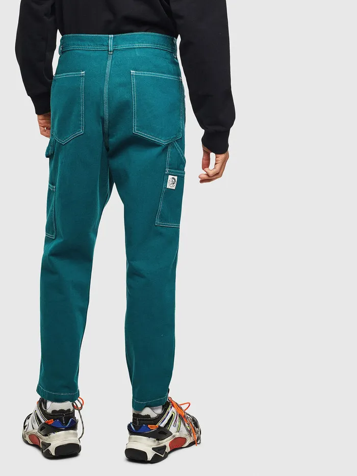 Diesel Trousers and Shorts Mens PLAMAR Green On Sale