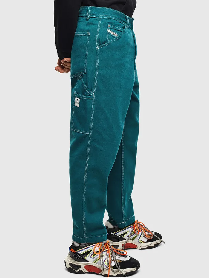 Diesel Trousers and Shorts Mens PLAMAR Green On Sale