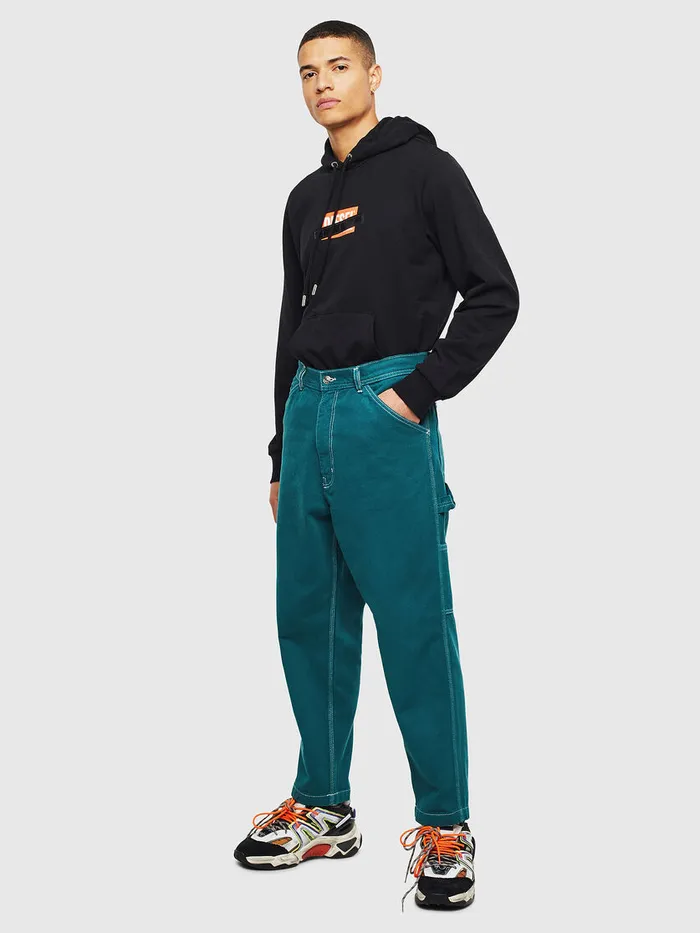 Diesel Trousers and Shorts Mens PLAMAR Green On Sale