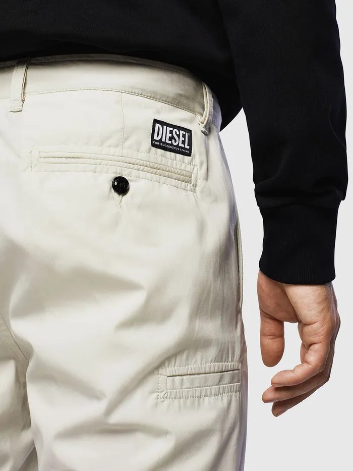 Diesel Trousers and Shorts Mens PMATTHEW White On Sale