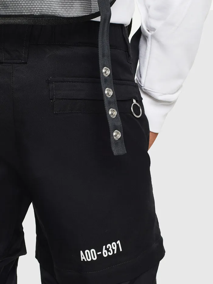 Diesel Trousers and Shorts Mens PMELTY Black Gift for Friend