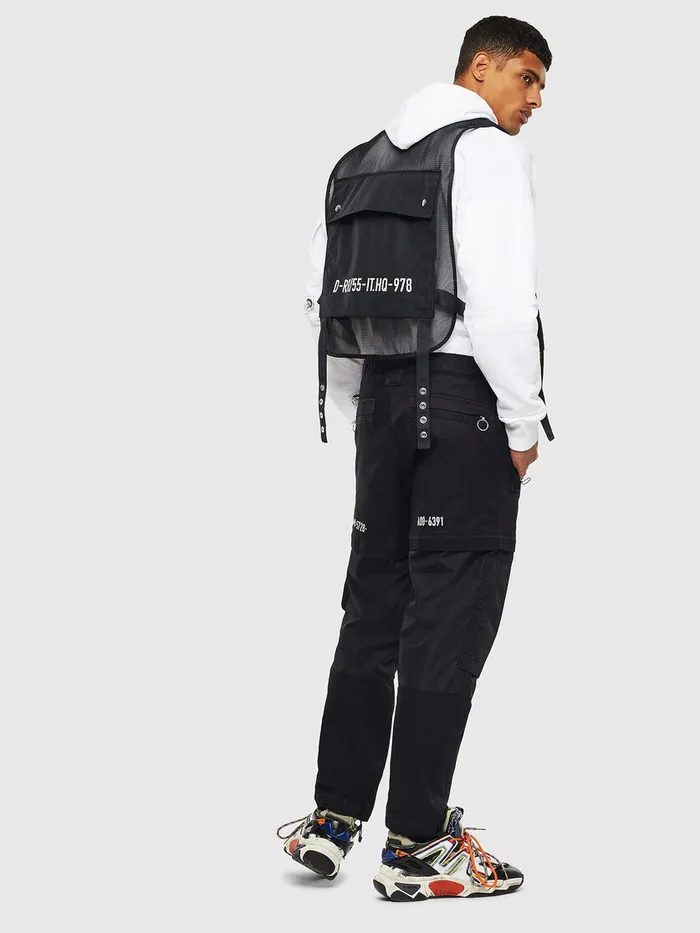 Diesel Trousers and Shorts Mens PMELTY Black Gift for Friend