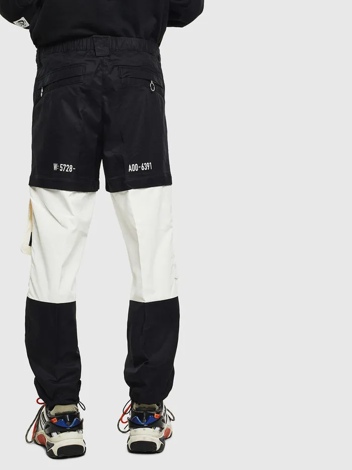 Diesel Trousers and Shorts Mens PMELTY BlackWhite Online